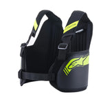 Kylkisuojaliivi Bionic Rib Musta/Keltai