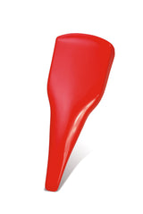 Ohjauspyörän kansi kaakao punainen