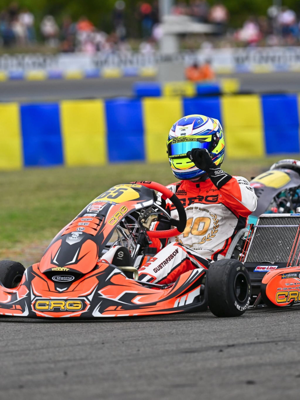 Viktor Gustafsson världsmästare i KZ igen – andra titeln i Le Mans