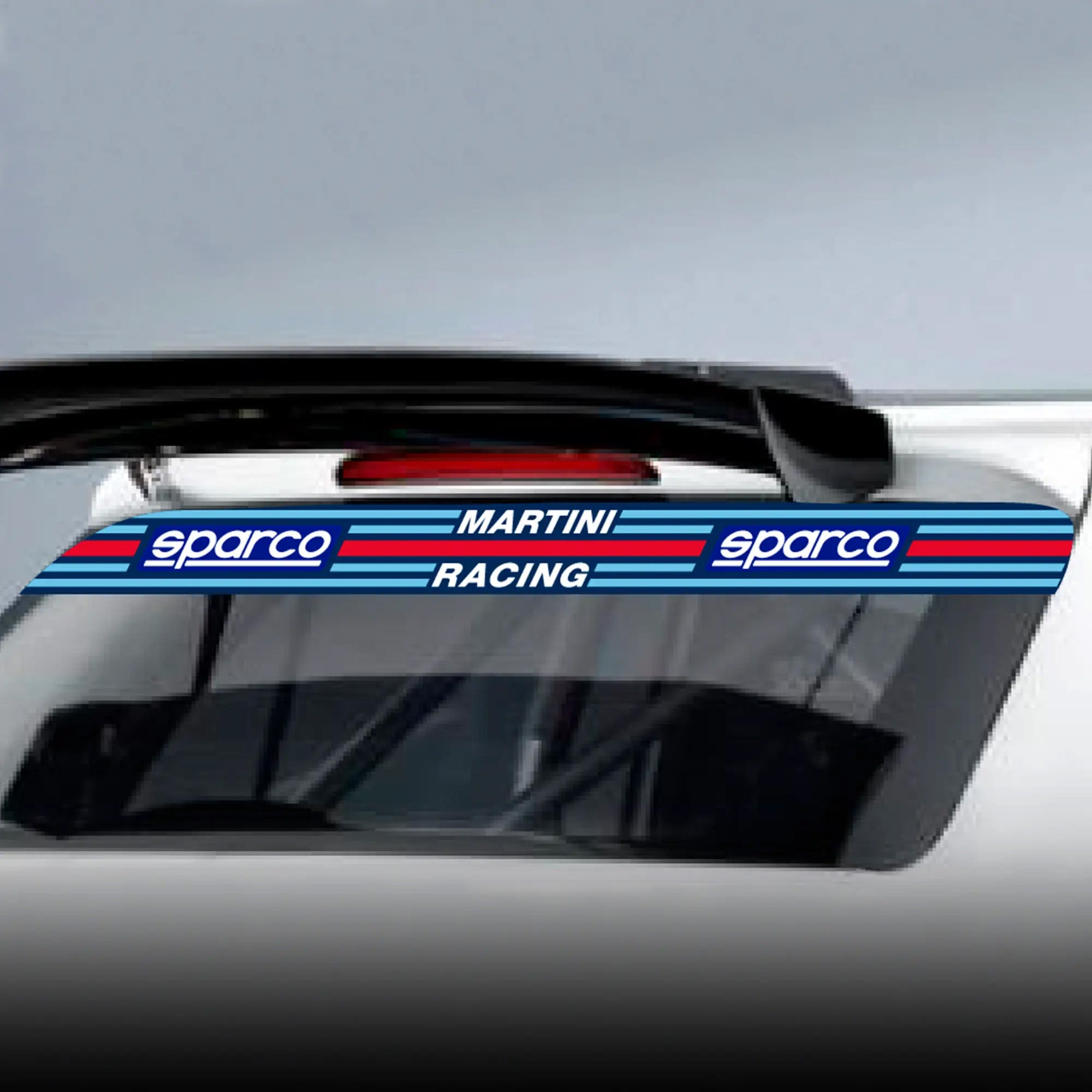 Bakrutedekal Sparco Martini Racing