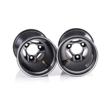 Bakfälg 210 mm aluminium svart, AMV 2-Pack