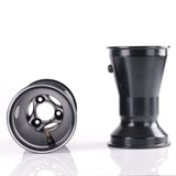 Bakfälg 210 mm aluminium svart, AMV 2-Pack