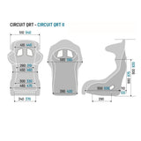 Stol Sparco CIRCUIT II L QRT