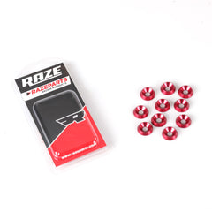 Upotettu alumiinialuslevy 6x18mm 10-pakkaus