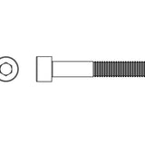 Kuusiokoloruuvi 5 x 8, 10-pack