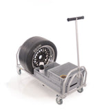 Taitettava varikkokärry, pitkä malli