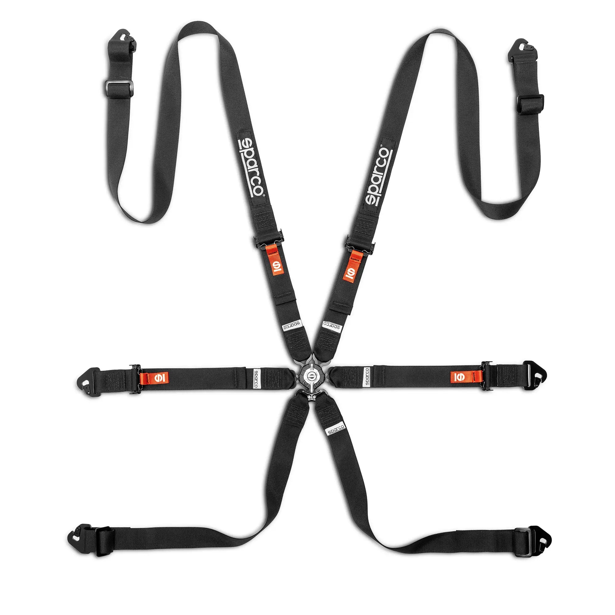 Bälte Competition H-2 PU 6P 2" Svart