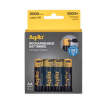 Aqiila Ladattava USB-C Litium-akku AA 1.5V 4 kpl pakkaus