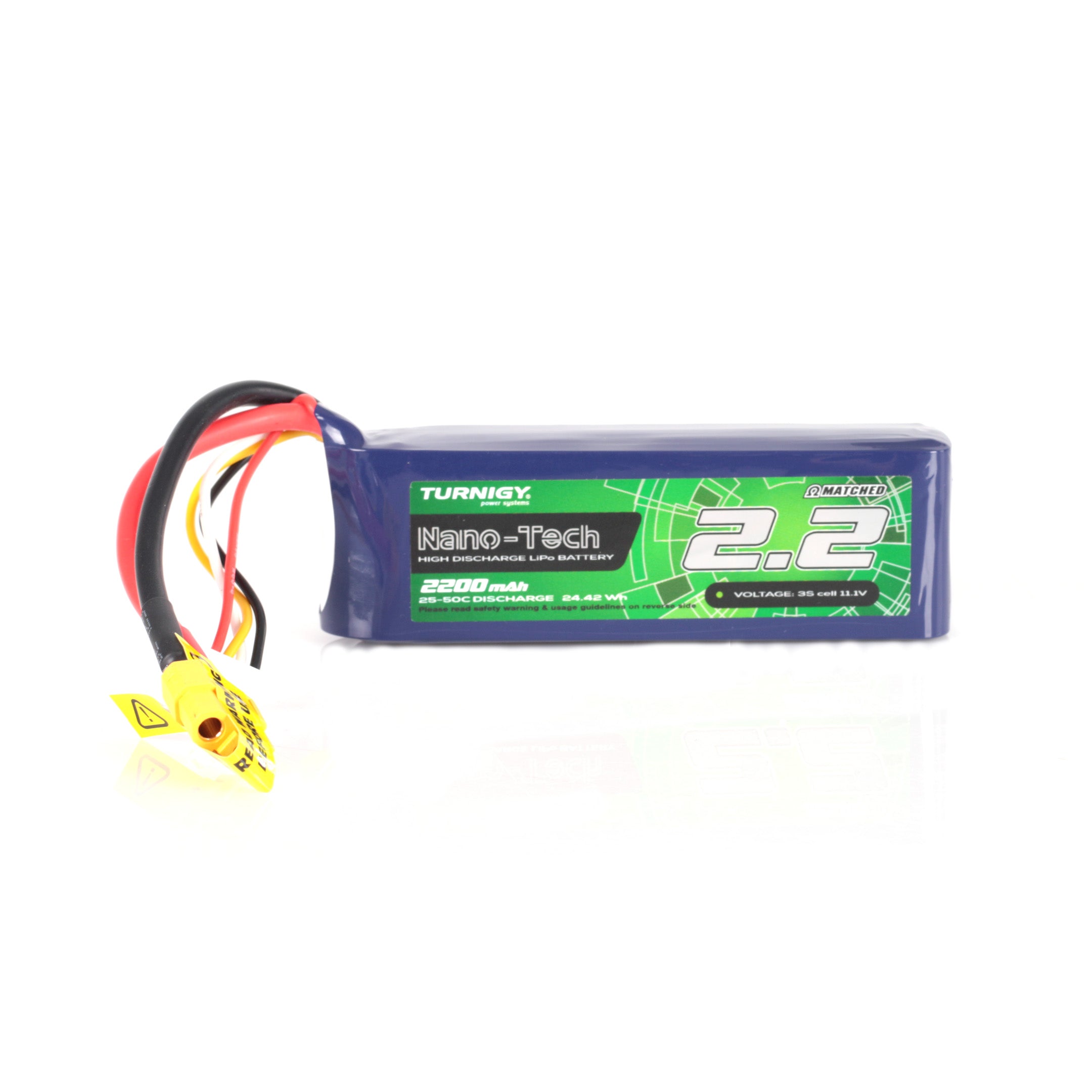 Akku, LiPo, 11,1 V 2200 mAh - Sopii Unigoon