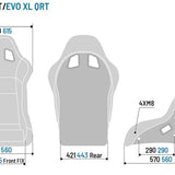 Istuin Sparco Evo XL / III QRT