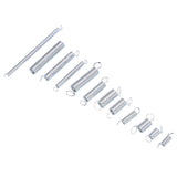 Sortimentlåda med tryck och dragfjädrar 200 st