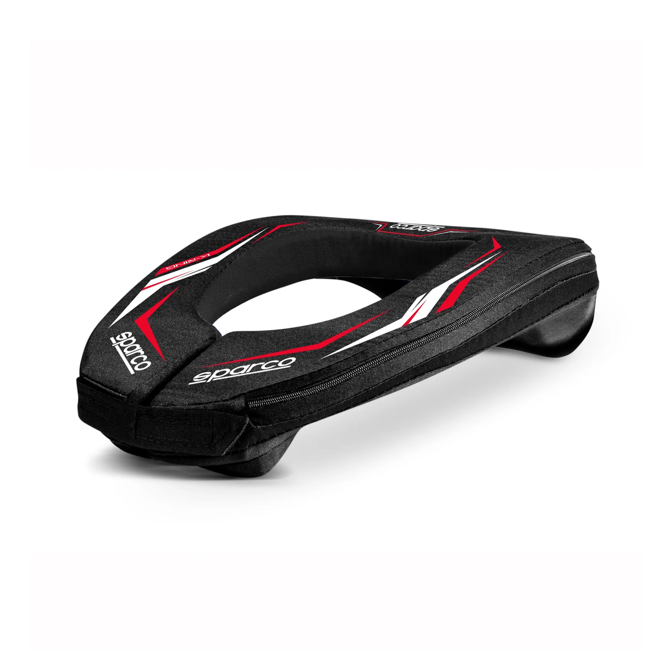 Niskasuoja Sparco K-Ring Lapset Musta/Punainen