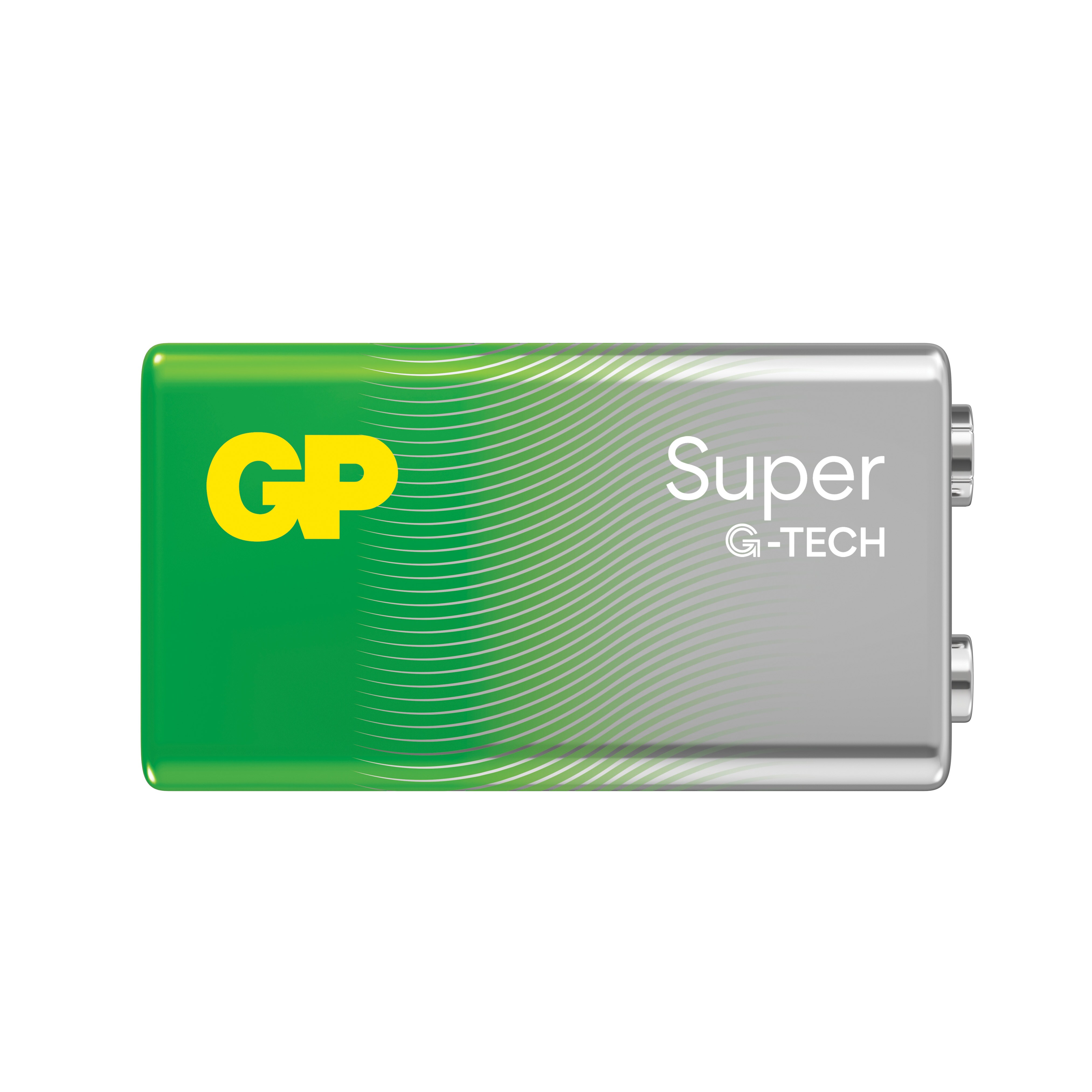 GP Super Alkaline 9V-paristo, 1604A / 6LF22, 1 kpl