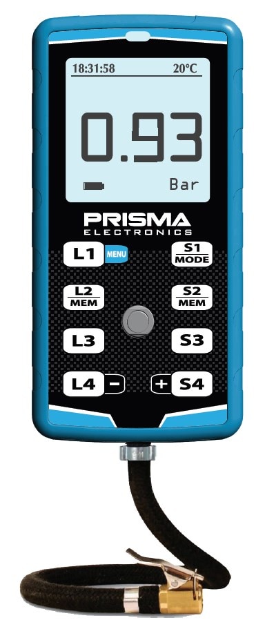 Ilmanpainemittari ja ajastin Hiprema 4 5 bar/72 psi