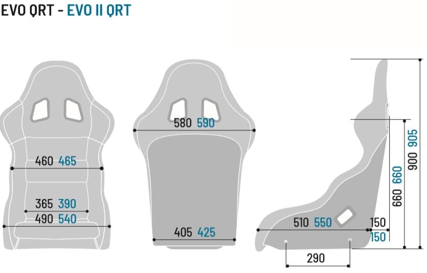 Stol Sparco EVO QRT