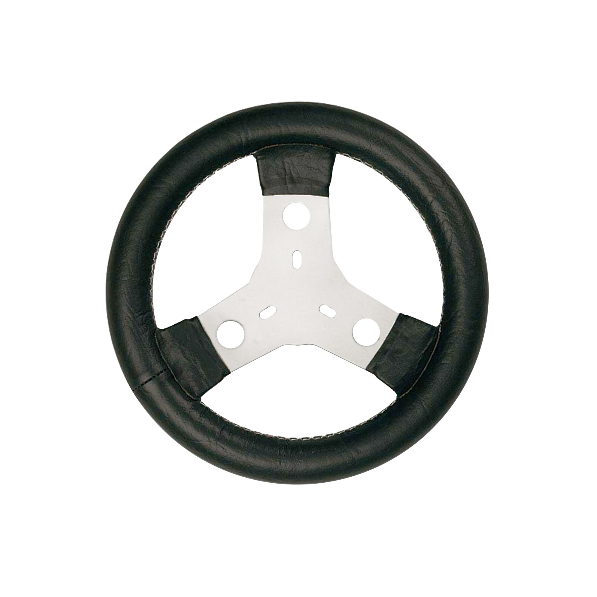 Ohjauspyörä Ø 250 mm musta synteettinen nahka
