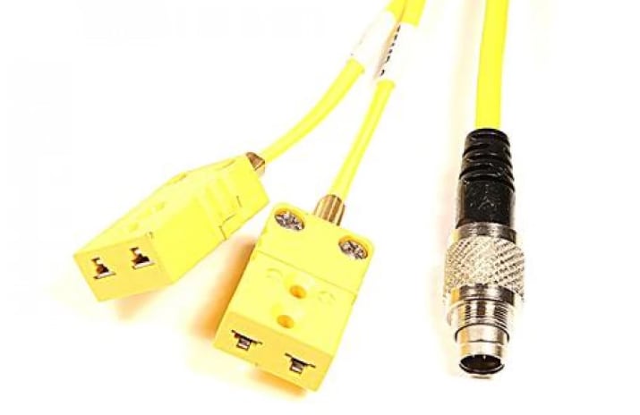 Pakolämpöanturi AIM, keltainen-keltainen, My5 2T -laitteelle