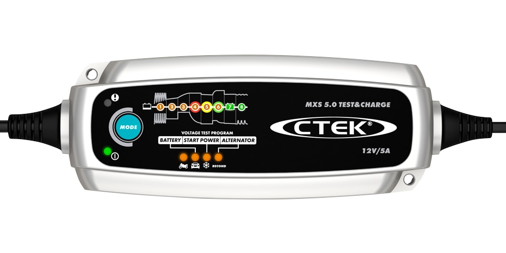 Akkulaturi CTEK MXS 5.0 Test & Charge