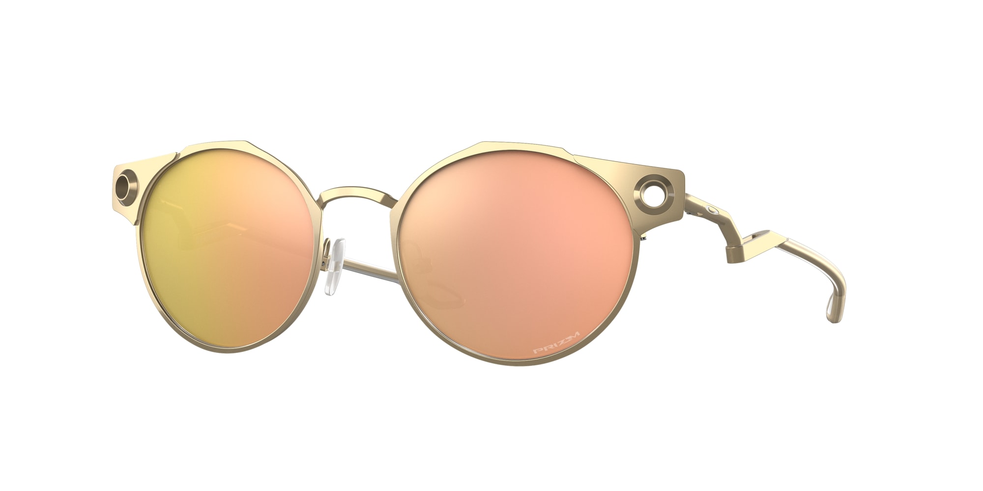 Oakley Aurinkolasit Deadbolt Stn Lt Gold W/Prizm Rose Gold
