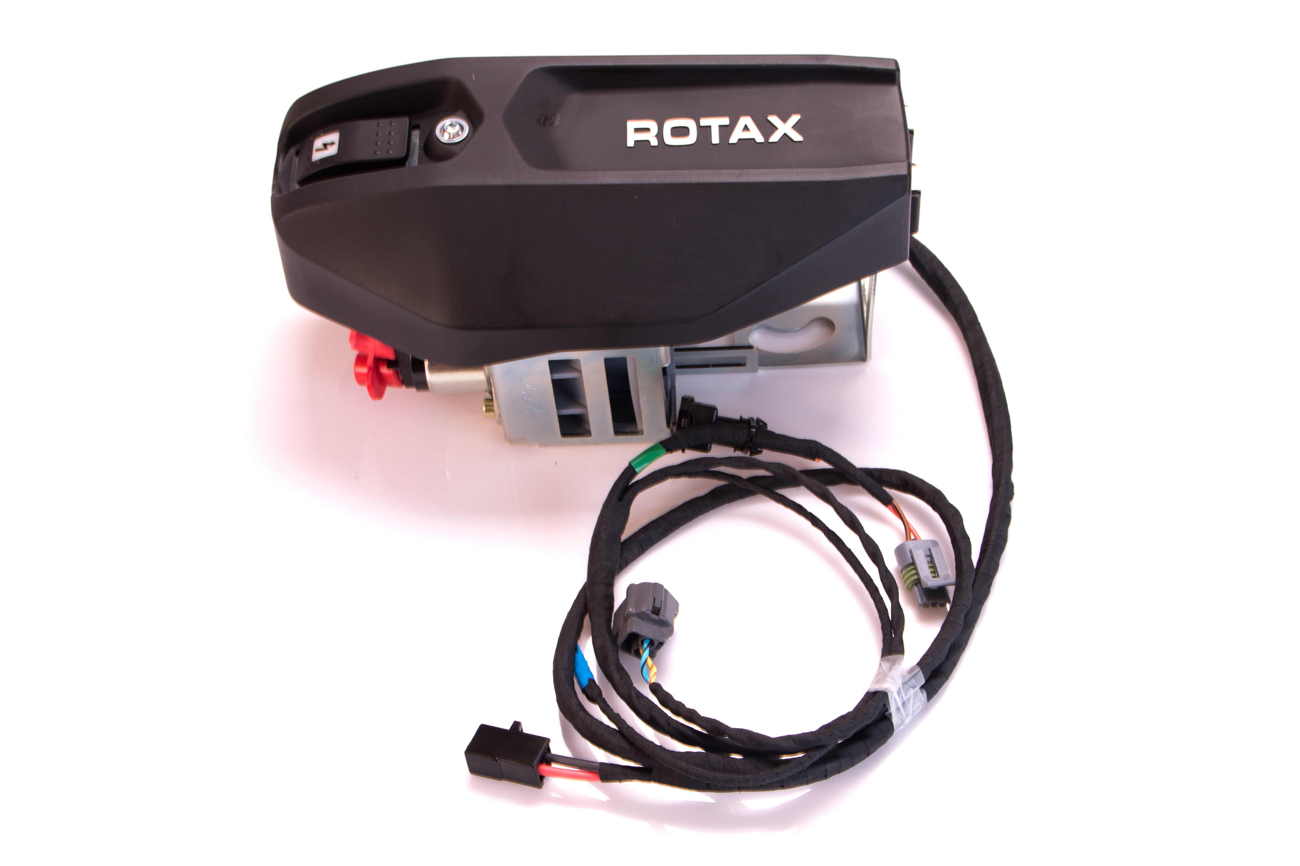 Sytytysvirta- ja starttiyksikkö kaapeleilla, Rotax Evo