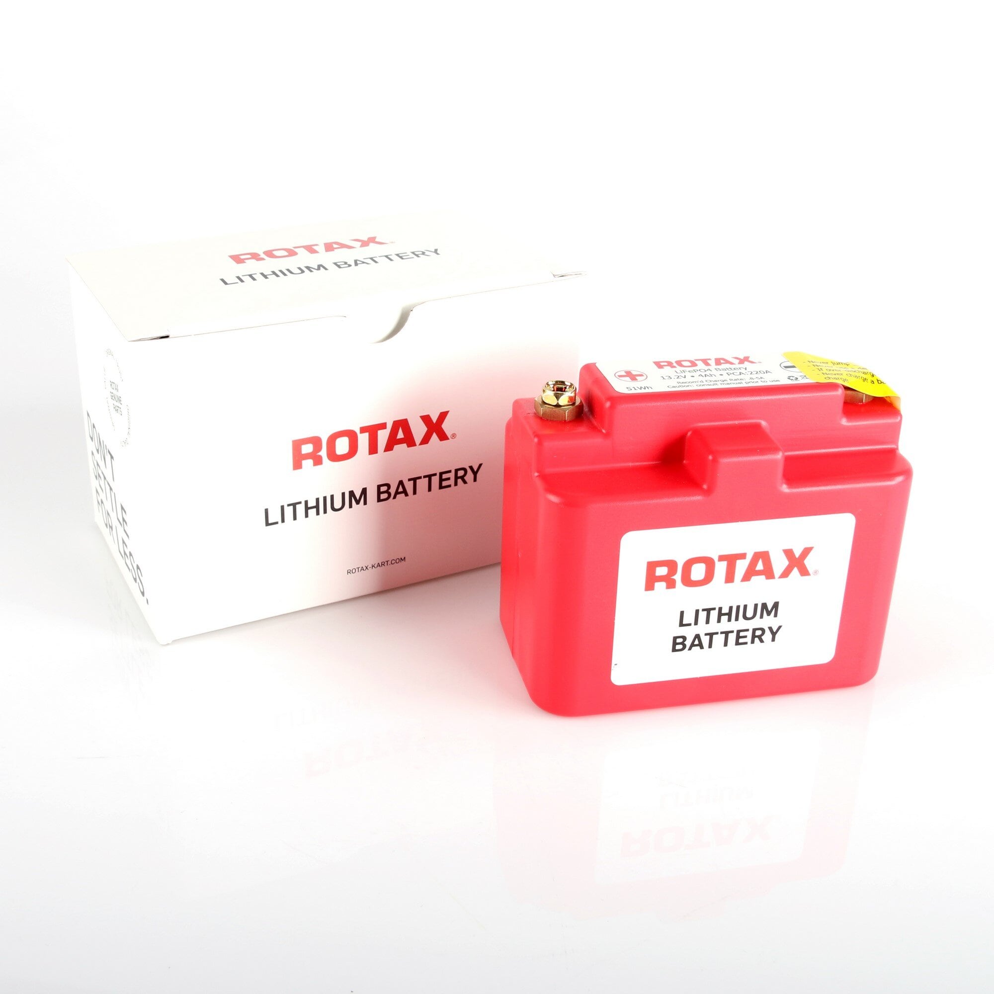 Kevyt litiumakku (LiFePo4) Rotax Maxiin