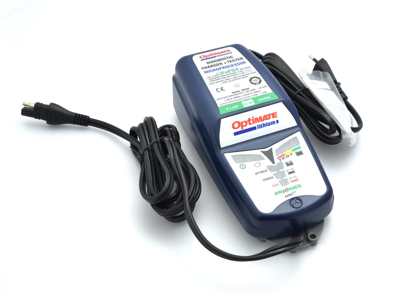 Akkulaturi Optimate Lithium Batteri Rotax