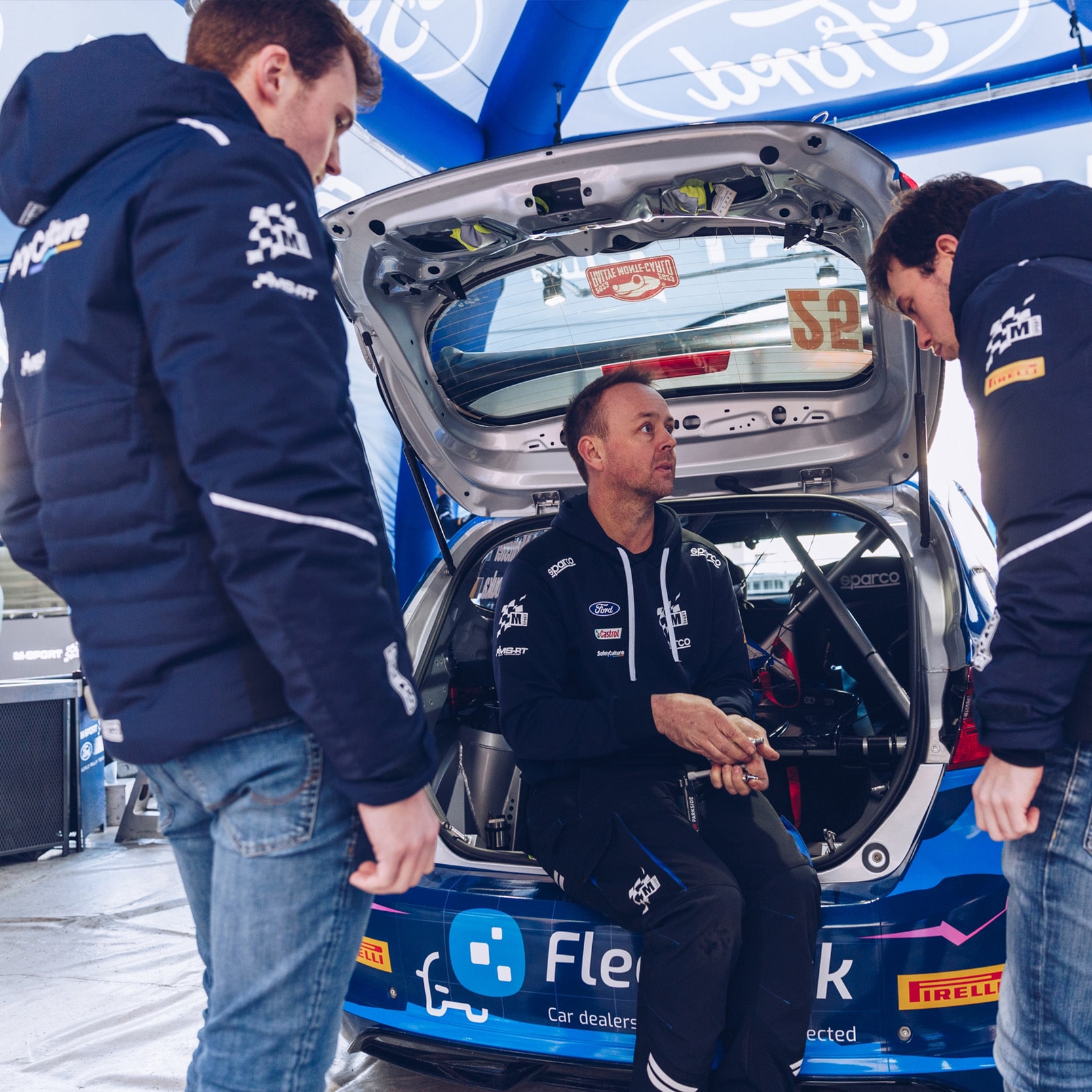 Talvitakki Sparco M-Sport WRC