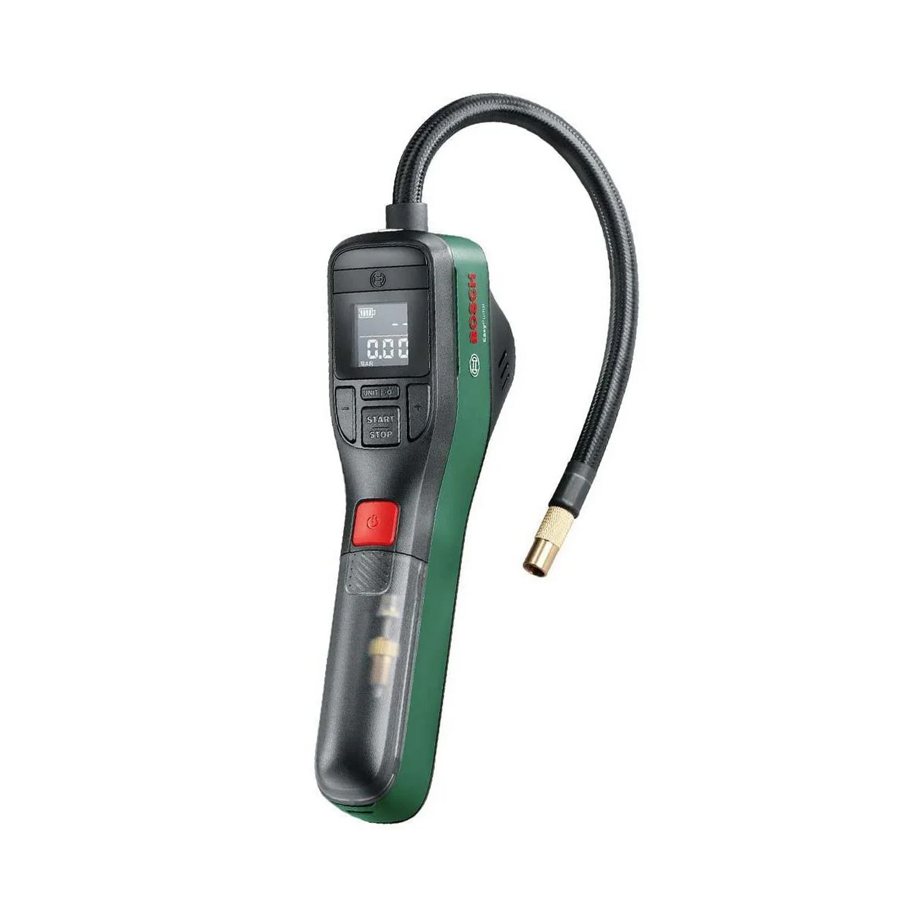 Bosch EasyPump ilmapumppu, jossa on ilmanpainemittari