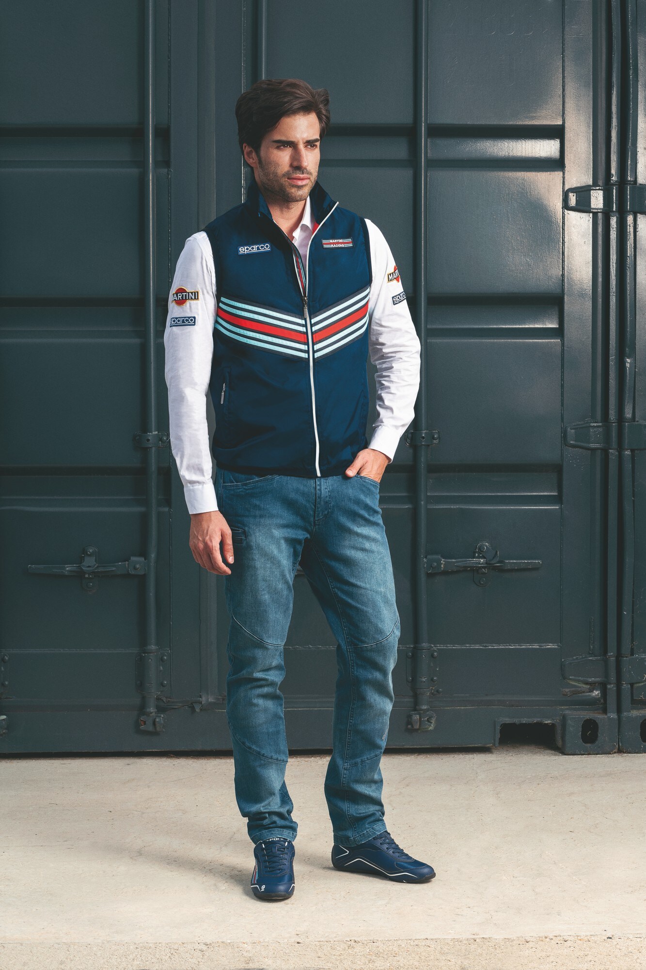 Replica Vest Martini Racing Sininen