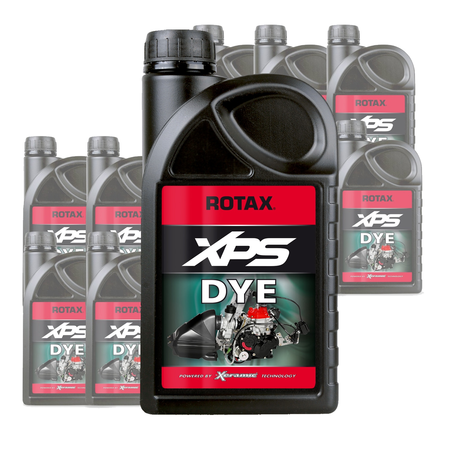 XPS® Rotax Täysin synteettinen 2-tahtiöljyväri 12-pakkaus