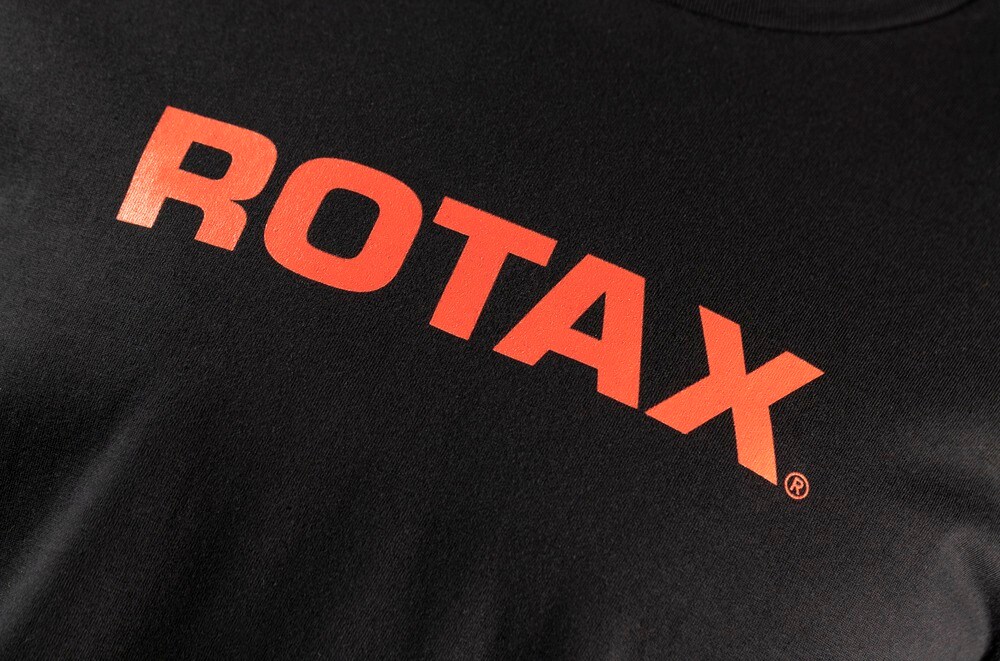 T-Shirt Rotax Musta