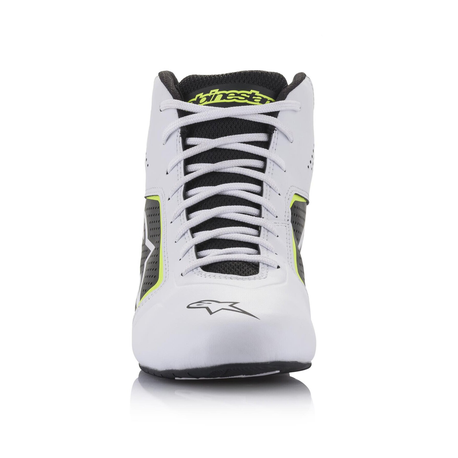 Ajokengät Alpinestars Tech-1 K Start Musta/Valkoin