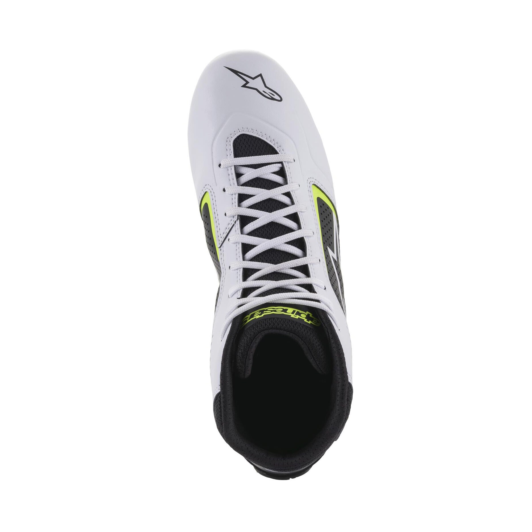 Ajokengät Alpinestars Tech-1 K Start Musta/Valkoin