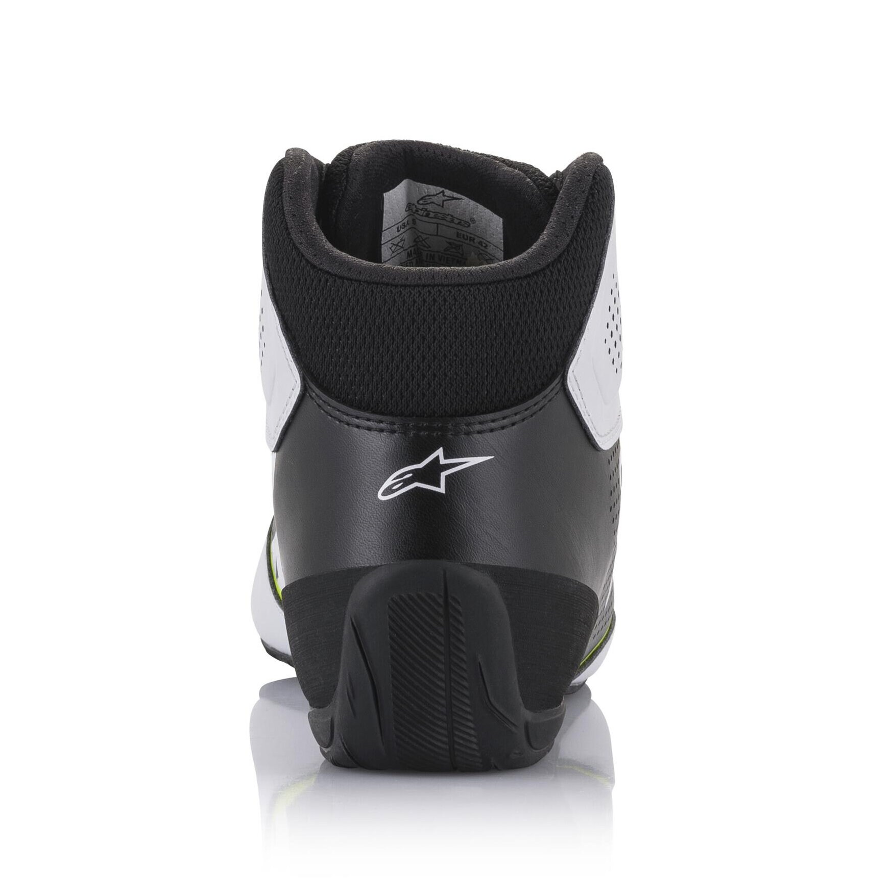 Ajokengät Alpinestars Tech-1 K Start Musta/Valkoin