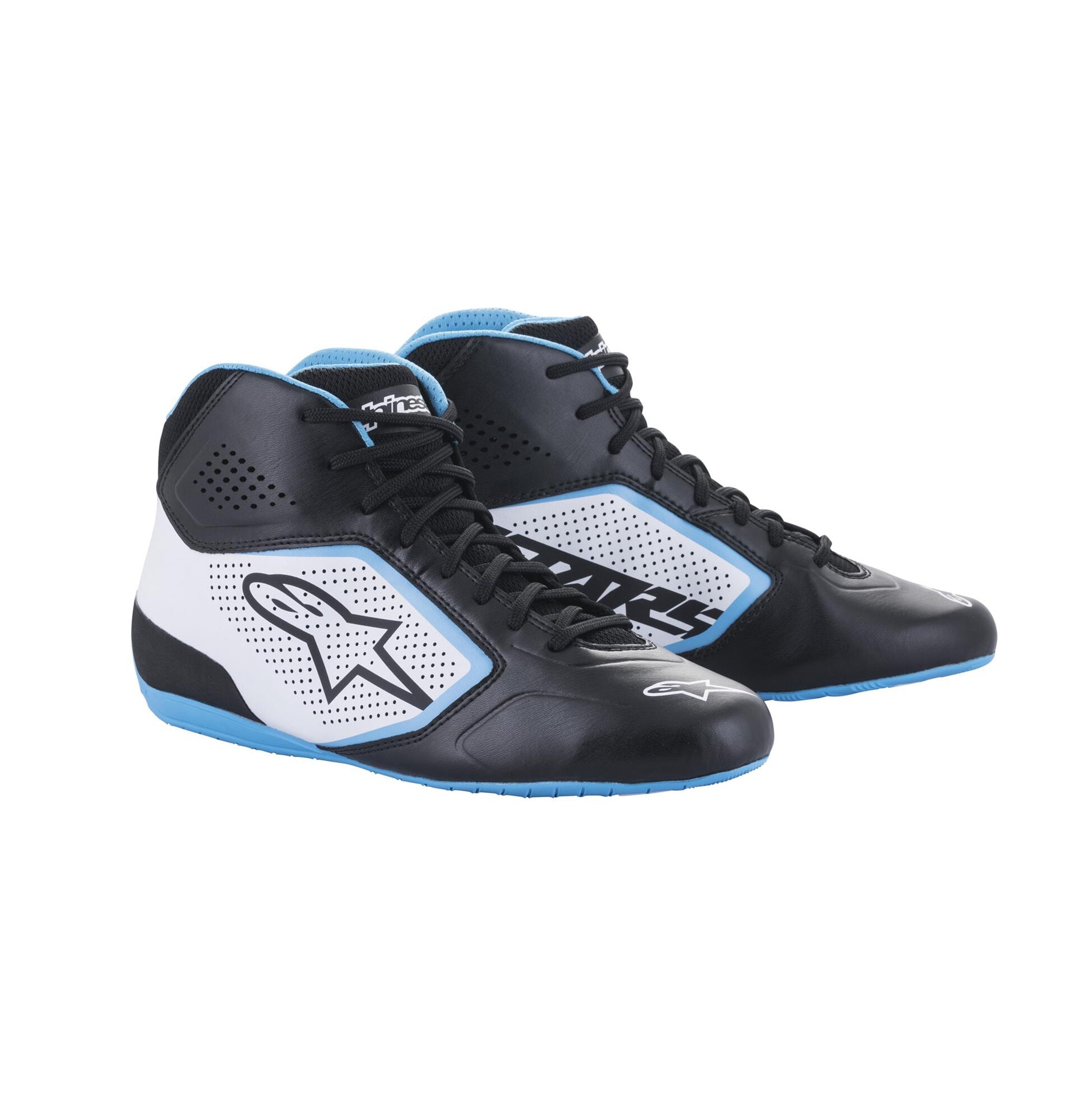 Ajokengät Alpinestars Tech-1 K Start Musta/Valkoin