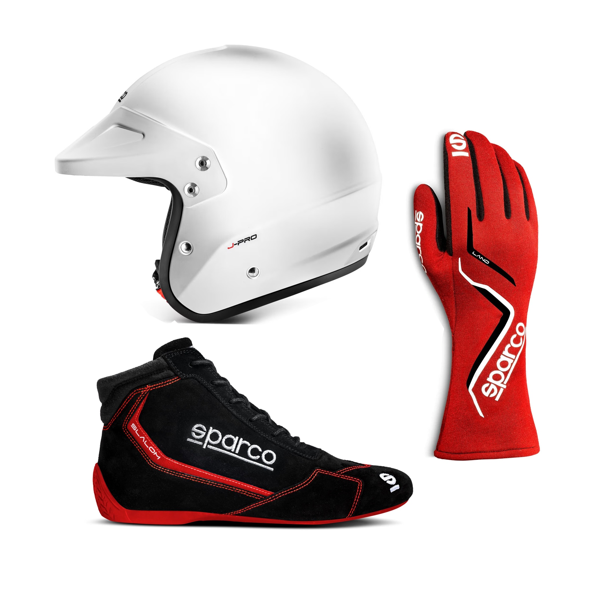 Track Day Kit White/Red