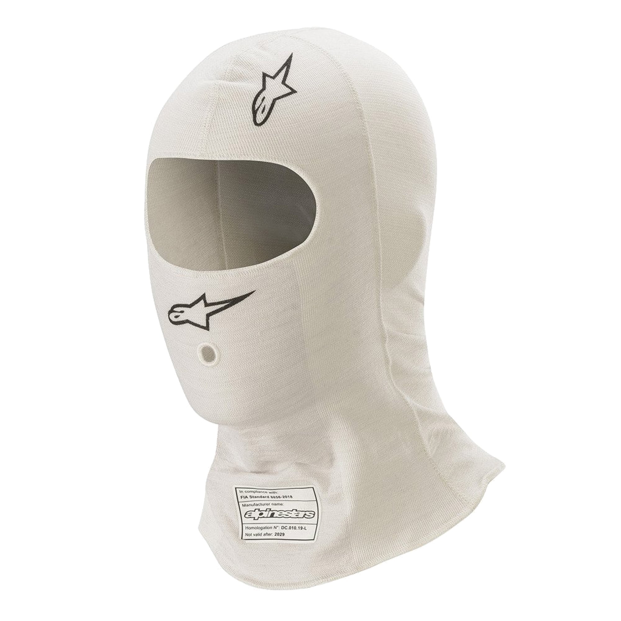 Balaclava Alpinestars ZX Evo valkoinen/harmaa